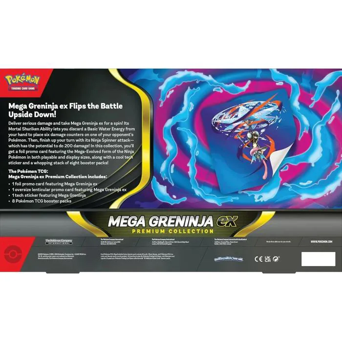 Pokemon TCG: Mega Greninja EX Premium Collection