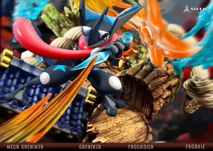 666 Studio - Mega Greninja - Pokemon