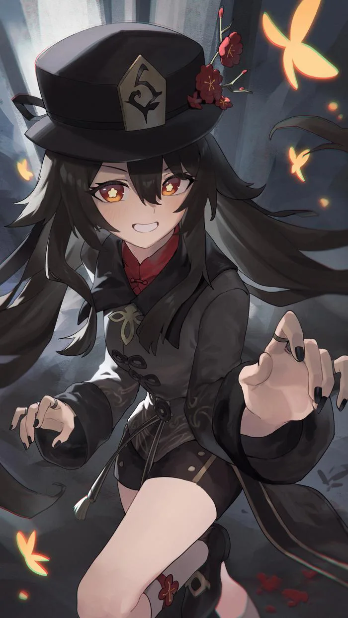 Fanart của Hu Tao! Xem bình luận để biết thêm fanart Liễu Vân mà mình đang  làm! : r/Genshin_Impact