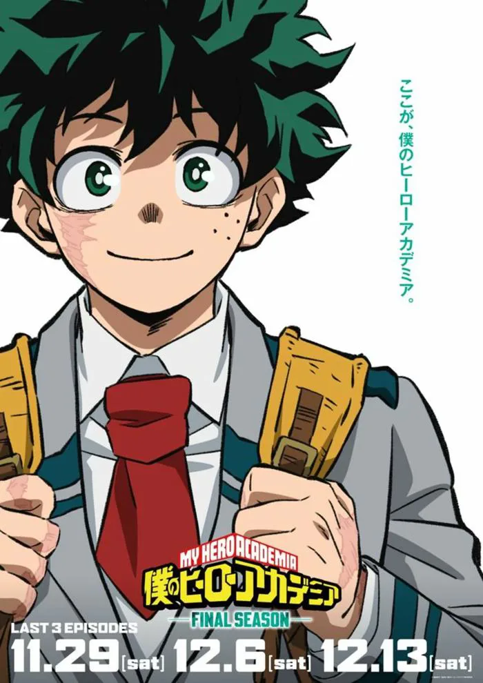 Epilogue Visual [Izuku Midoriya] Unveiled! Anime 
