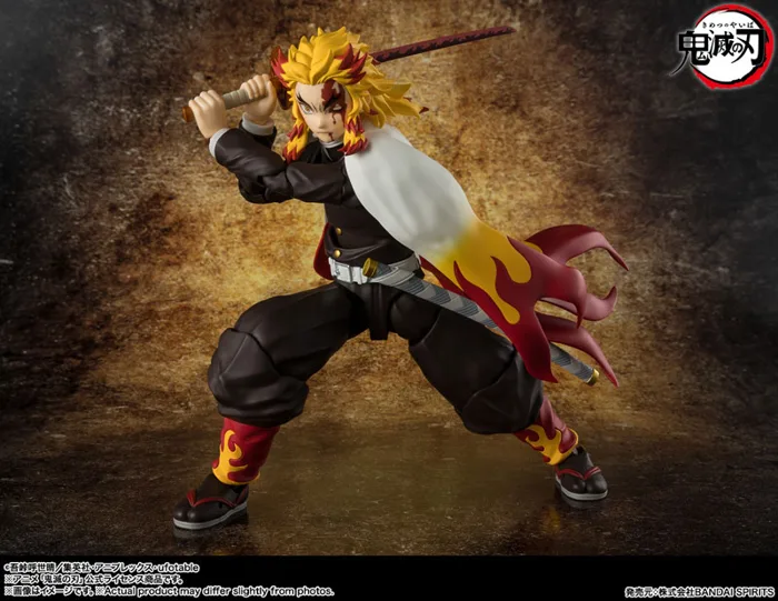 S.H.Figuarts Kyojuro Rengoku - Demon Slayer Kimetsu no Yaiba | Bandai  Spirits Action Figure