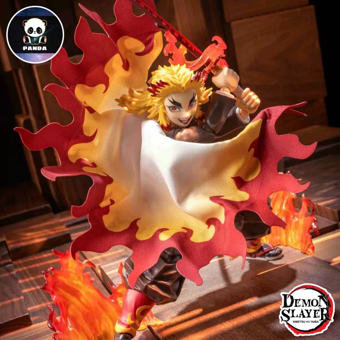 Áo Choàng Vải Kyojuro Rengoku Demon Slayer Phụ Kiện Trang Phục Hỗ Trợ Tạo  Dáng Mô Hình