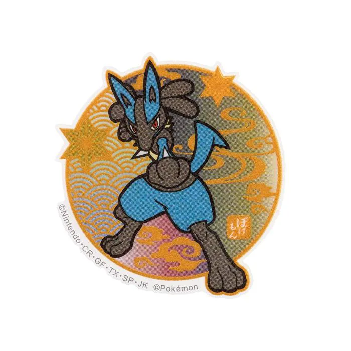 Pokemon Mobile Sticker Lucario MS-PM03