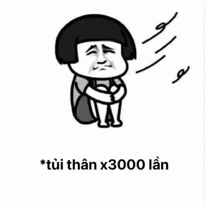Meme Buồn Khóc, Tâm Trạng, Buồn Bã Sâu Sắc [Siêu Cute]