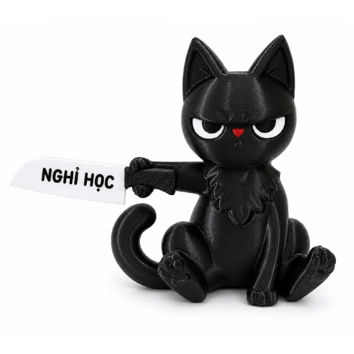 Mô Hình Mèo Meme Cầm Dao In 3D – Mèo Vô Tri Trang Trí Bàn Học, Quà Tặng Hài  Hước TiTi3D | Shopee Việt Nam