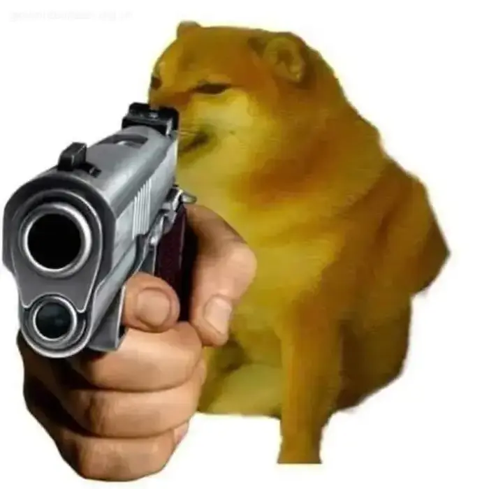 146+ Meme Chó Cầm Súng, cầm dao hung hãn cười rụng răng