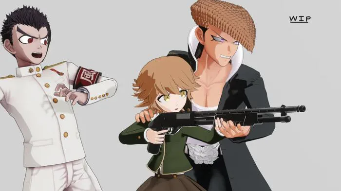Nhớ cái meme Chihiro cầm súng tầm 4 năm trước không? (WIP của một thử  nghiệm hoạt hình 2.5D nhỏ… và cuối cùng thì mình cũng thử nghiệm cel  shading lần đầu