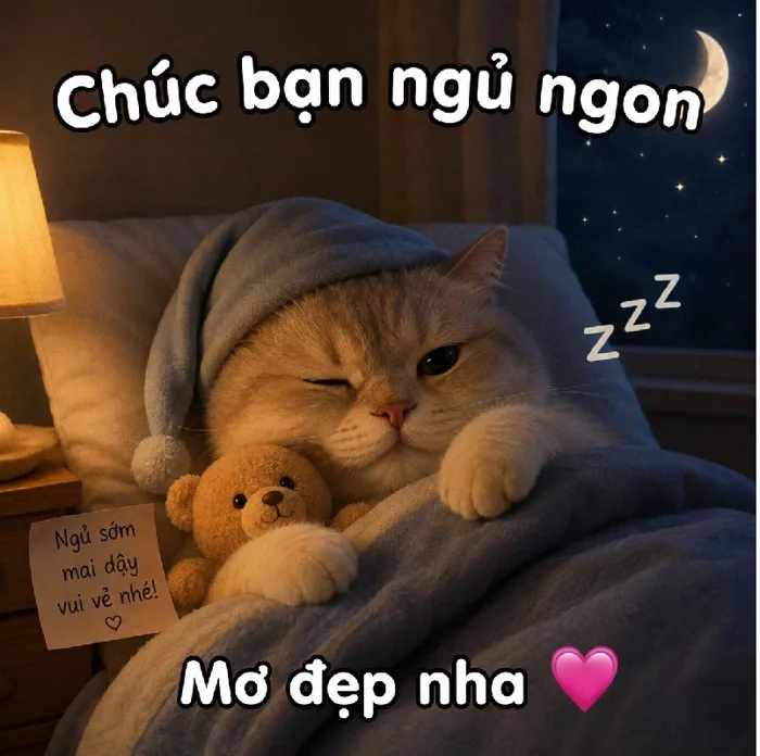 152+ ảnh mèo chúc ngủ ngon meme cực đỉnh, xu hướng 2026 152+ ảnh mèo chúc ngủ ngon meme cực đỉnh, xu hướng 2026