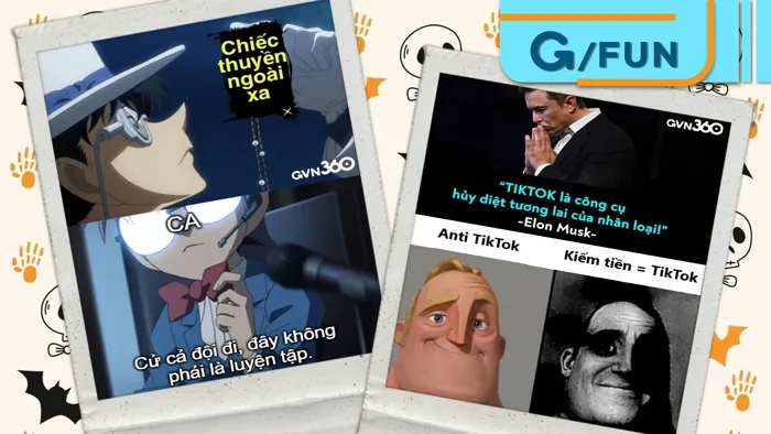 Tổng hợp meme hài hước cuối tuần: Kaito Kid bị bắt, Elon chửi TikTok, lôi thần bị đánh đòn… | GEARVN Tổng hợp meme hài hước cuối tuần: Kaito Kid bị bắt, Elon chửi TikTok, lôi thần bị đánh đòn… | GEARVN