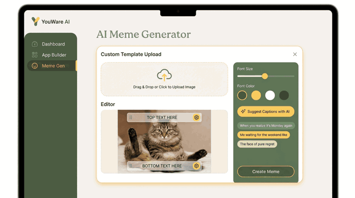 AI Meme Generator — Make Memes or Build Your Own App