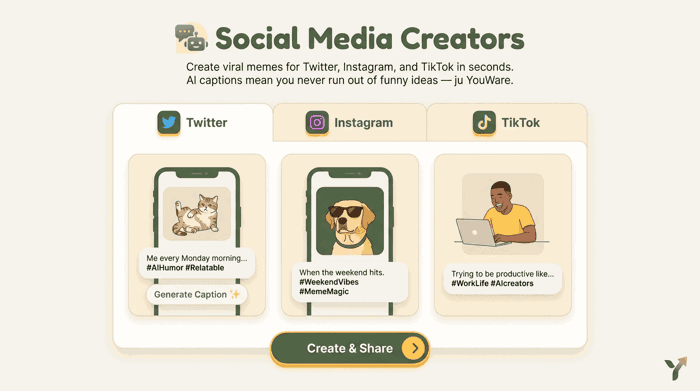 AI Meme Generator — Make Memes or Build Your Own App