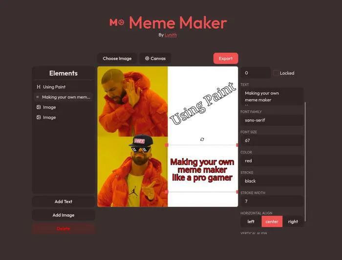 Meme Maker : r/webdev