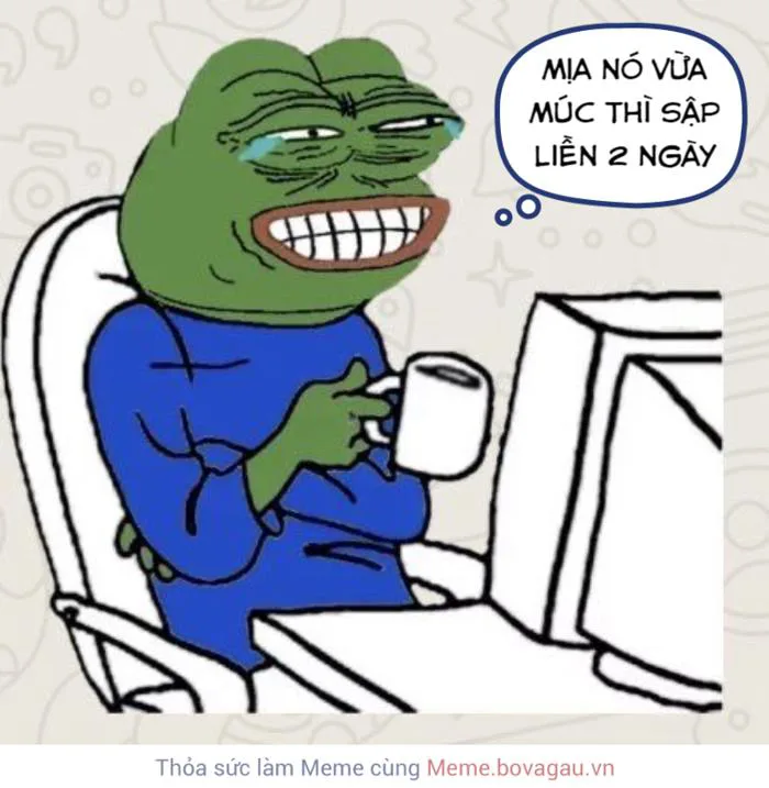 Tổng hợp meme ếch xanh Pepe The Frog cực hài hước dành cho nhà đầu tư Tổng hợp meme ếch xanh Pepe The Frog cực hài hước dành cho nhà đầu tư