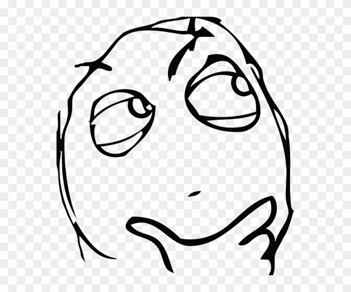 Thinking Meme Face Png , Png Download - Thinking Meme Face Png, Transparent  Png - 569x618(#1426277) - PngFind