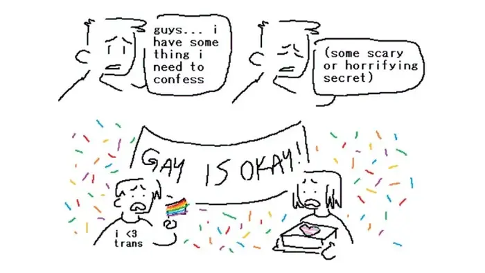 Guys I Have Something to Confess / Gay Is Okay Meme