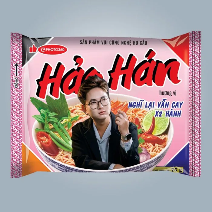 Tạo ảnh chế mì Hảo Hán