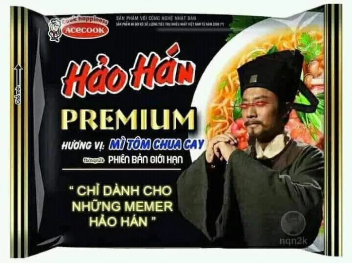 Meme ⚡ Mì tôm Hảo Hán Premium phiên bản giới hạn