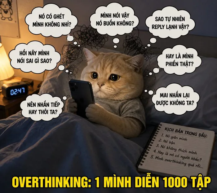 167+ Meme Over thinking meme não bộ cực hài hot nhất
