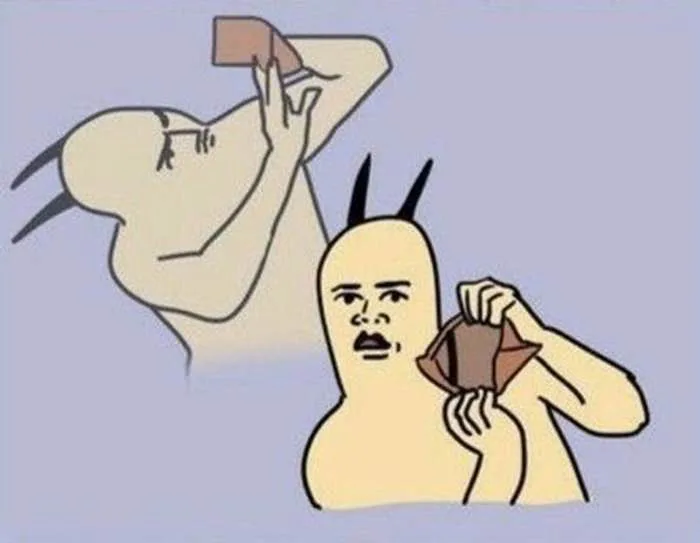Meme Hết Tiền Rồi, Meme Ví Hết Tiền Troll [97+ Hình Ảnh Nghèo Tiền]