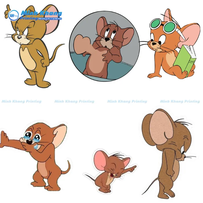 HOT] 85+ Mẫu Sticker Jerry Đẹp, Độc Đáo & Hóm Hỉnh