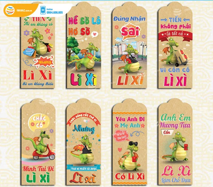 Top 11+ mẫu bao lì xì meme thiết kế cực kỳ bá đạo