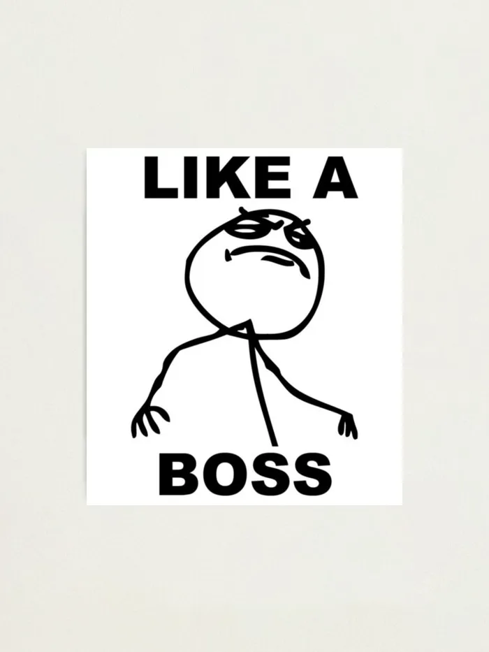 Like a Boss Meme
