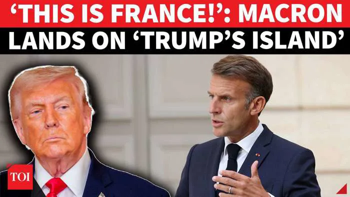 Trump’s America Map Backfires; Macron, Carney Unite On French Territory  ‘Annexed’ Online