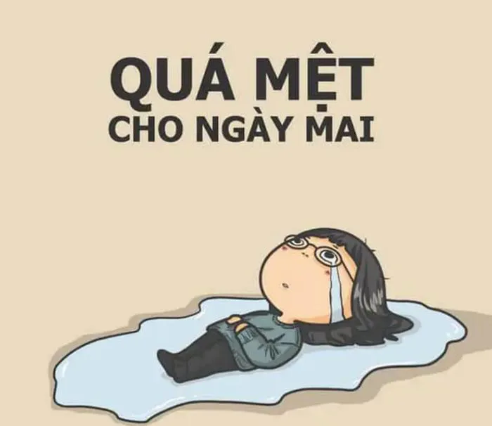 Lưu ngay loạt ảnh meme mệt mỏi nhưng siêu hài hước khiến người xem phải bật  cười
