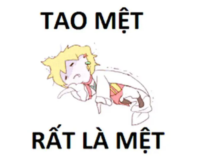 Lưu ngay loạt ảnh meme mệt mỏi nhưng siêu hài hước khiến người xem phải bật  cười