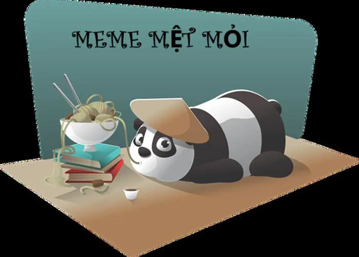 Lưu ngay loạt ảnh meme mệt mỏi nhưng siêu hài hước khiến người xem phải bật