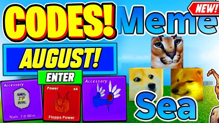 ⚠️New⚠️ ALL WORKING CODES For Meme Sea August 2024 - Roblox Meme Sea Codes 2024 ⚠️New⚠️ ALL WORKING CODES For Meme Sea August 2024 - Roblox Meme Sea Codes 2024