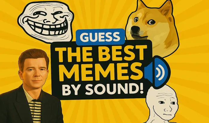Guess the Best Memes by Sound!: Chơi trực tuyến miễn phí trên AllWebGames