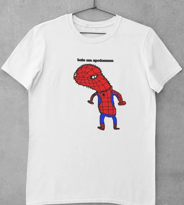 Spoderman Spiderman Meme T Shirt - Etsy