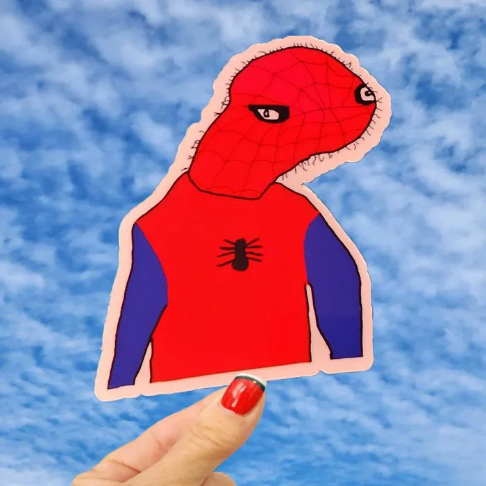 Spiderman Derp Meme Sticker, Spooderman Sticker, Spider Derp Sticker, Spider  Man Derp Sticker, Funny Meme Sticker - Etsy