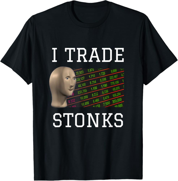 Amazon.com: Stonks Meme Man Stock Market Funny Viral Internet T-Shirt : Clothing, Shoes & Jewelry Amazon.com: Stonks Meme Man Stock Market Funny Viral Internet T-Shirt : Clothing, Shoes & Jewelry