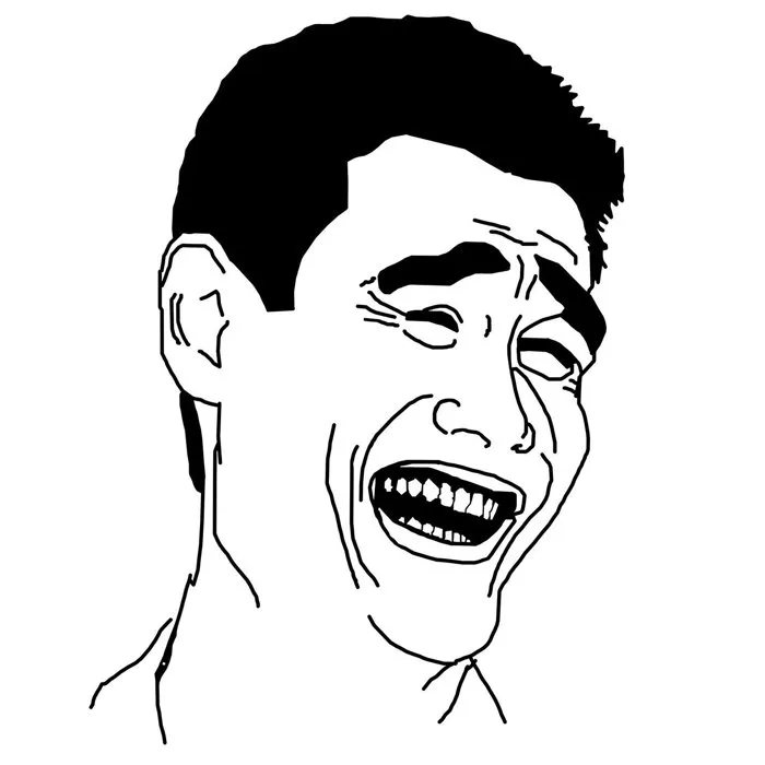 Poster Yao Ming Meme Troll Face Fun (61 x 79 cm) : Amazon.nl: Home & Kitchen