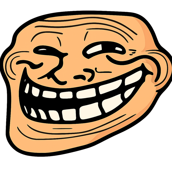 Color Troll Face PNG Free Download | 11+ Meme Faces