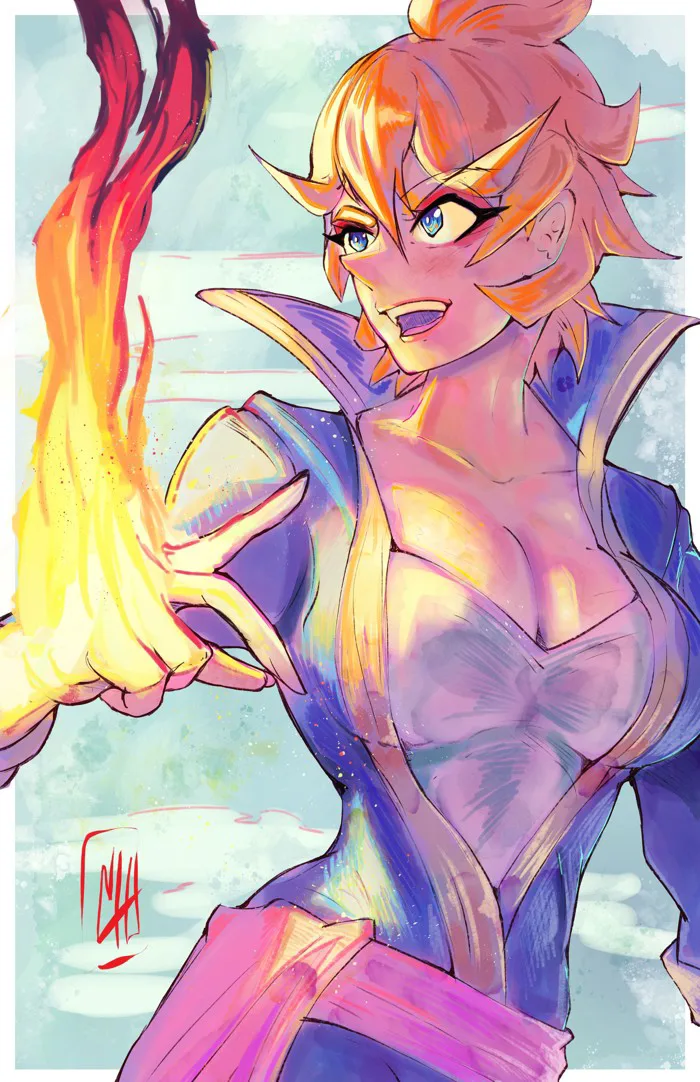 Mereoleona Vermillion 🔥Day 585 by BoutsoftheBlind on Newgrounds