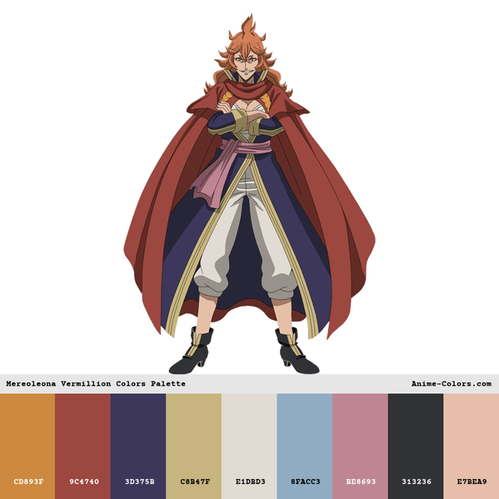 Mereoleona Vermillion - Black Clover Series - Anime Colors