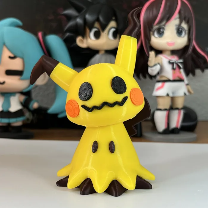 🐉 Pokemon Mimikyu (No ams - multiparts)・ 3D File for 3D printing・Cults