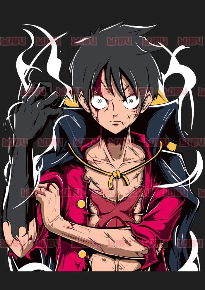Áo thun Wibu One Piece Monkey D.Luffy V11