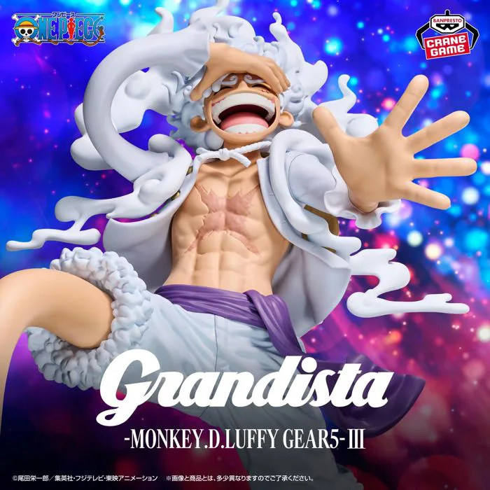 Monkey D. Luffy Gear 5 III - One Piece - Grandista | Bandai Spirits Fi - JH  Figure