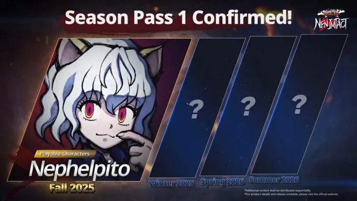 Season Pass 1 Playable DLC Character “Neferpitou” Joins the Battle! | NEWS  | HUNTER×HUNTER NEN×IMPACT Official site
