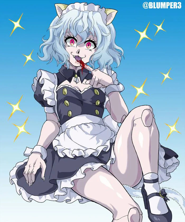 Pitou/Neferpitou as Maid : r/HunterXHunter