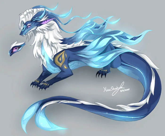 Dragon Neuvillette by XiouShun on DeviantArt