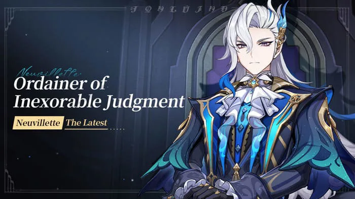 Neuvillette: The Latest - Genshin Impact