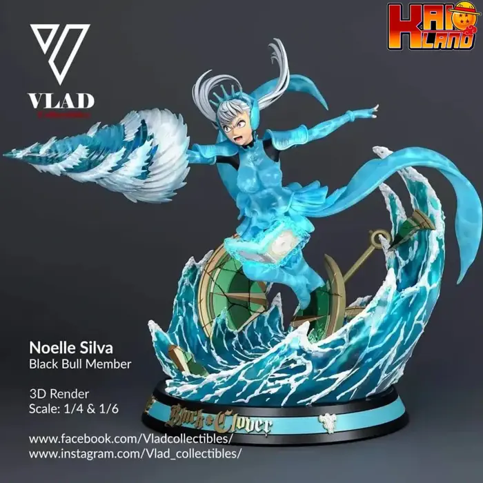 Black Clover Vlad Studio Noelle Silva Resin Statue - Kaioland