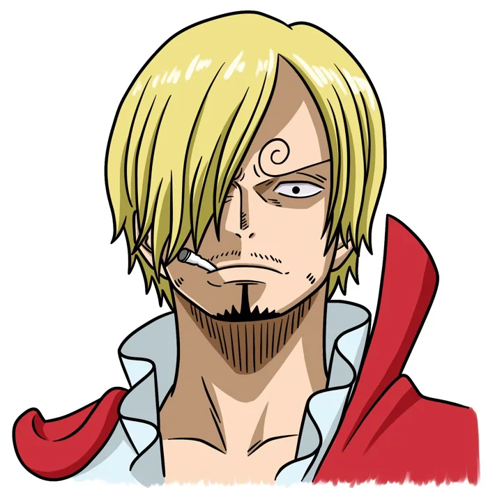 How to Draw Sanji's Face: One Piece Drawing Tutorial