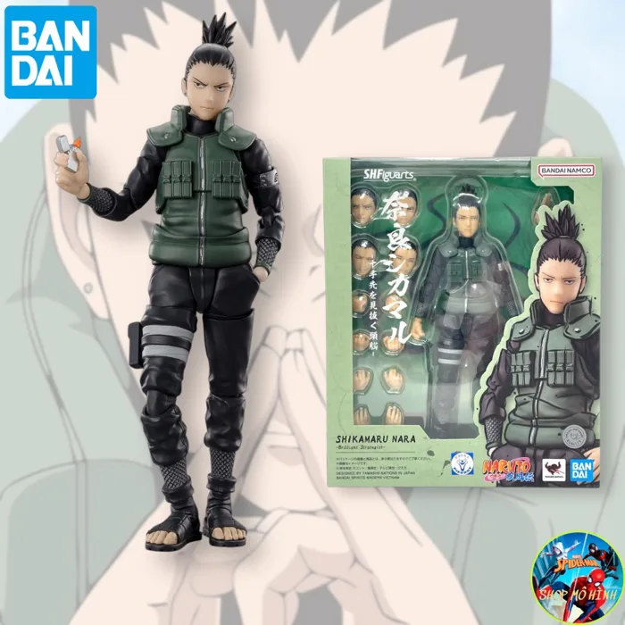 Mô hình SHF SHIKAMARU NARA - SHF Naruto chính hãng BANDAI