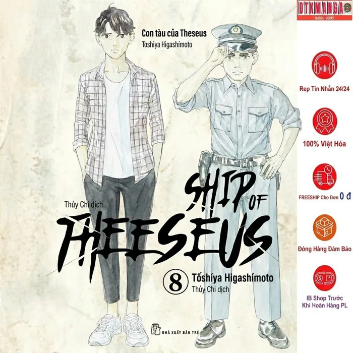 Truyện Tranh - SHIP OF THESEUS - Con tàu của Theseus Lẻ Tập 10 end 1 2 3 4  5 6 7 8 9 - Nxb Trẻ | Shopee Việt Nam